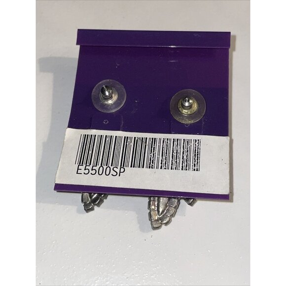 NWT Vintage Cathy's Concepts Aurora Borealis Rhinestone Dangle Drop Earrings A81 - Picture 4 of 8